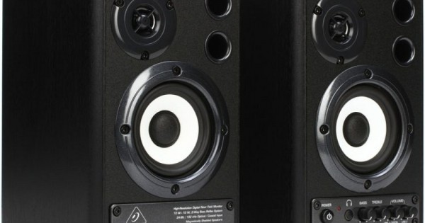 Behringer MS20 20-Watt Stereo Near Field Studio Monitor Speakers